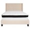 Flash Furniture Full Platform Bed Set, Beige HG-BMF-34-GG - alternate 4